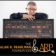 alan ar pearlman with synth and foundation logos