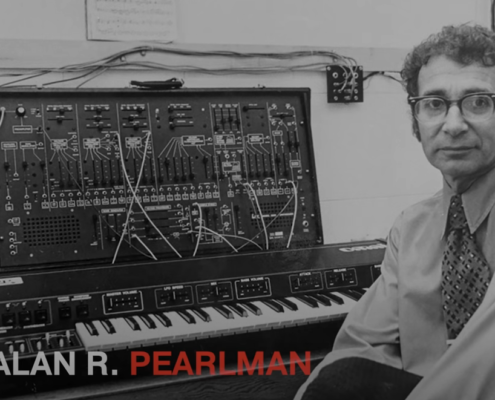 alan r. pearlman with the arp 2600