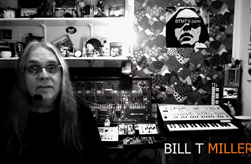 Bill T Miler in studio