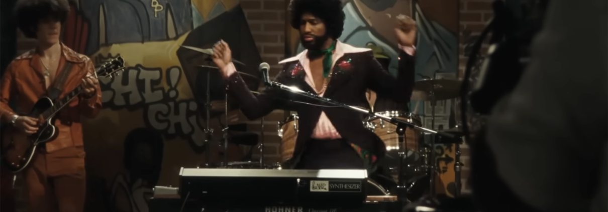 Jon Batiste still from Saturday Night Trailer