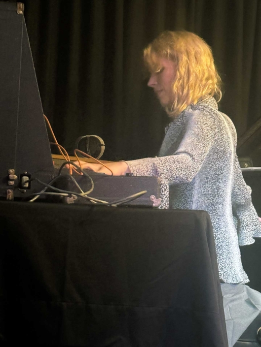 Robin Hatch with Synthesizer